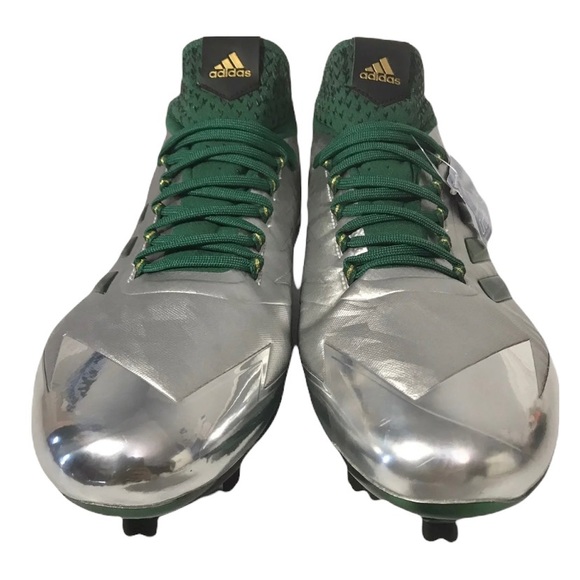 Adidas Cleats 13.5 Adizero Afterburner 4 Silver - Picture 9 of 9
